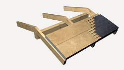 Tauler multicapa sobre entramat estructural (no inclòs en aquest preu)