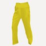 Pantaló d'alta visibilitat, de material fluorescent, color groc.